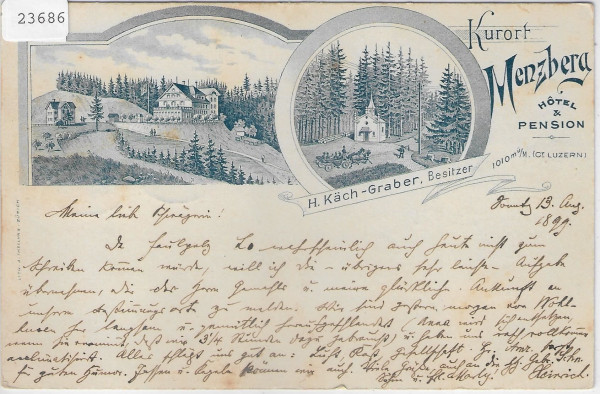 Kurort Menzberg - Hotel & Pension 1899