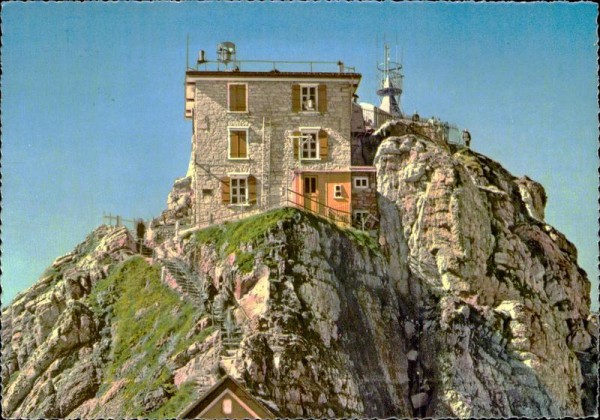 Berghotel Säntis (2504 m) Vorderseite
