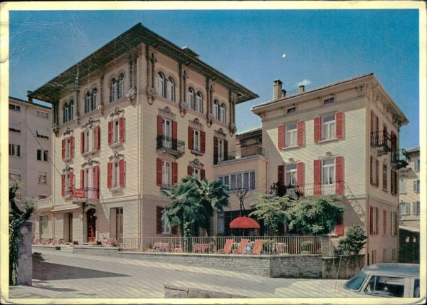 Lugano-Paradiso Hotel Vorderseite