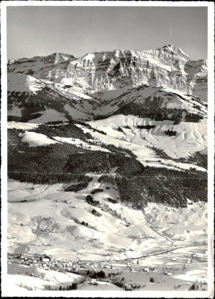 Urnäsch mit Osteregg und Säntis Vorderseite