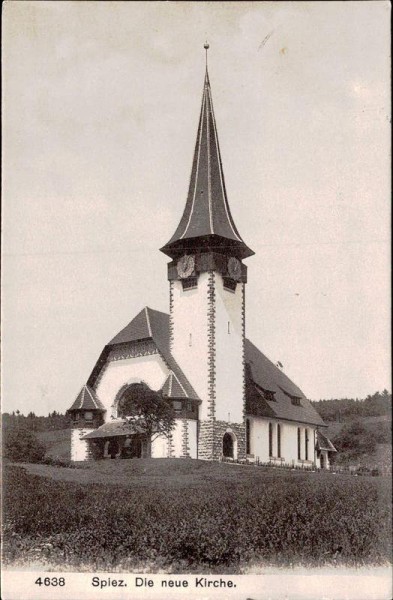 Die neue Kirche (Spiez) Vorderseite