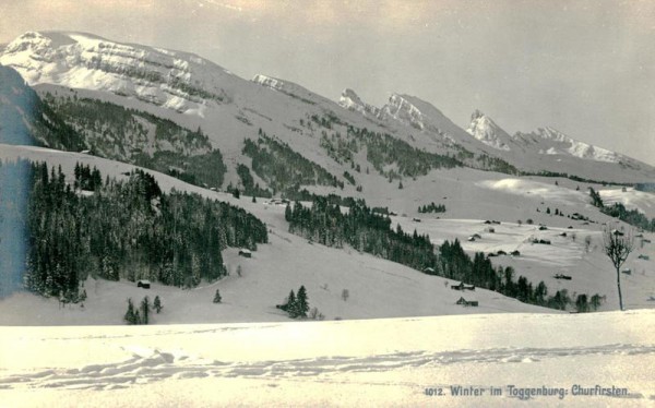 Winter im Toggenburg Vorderseite