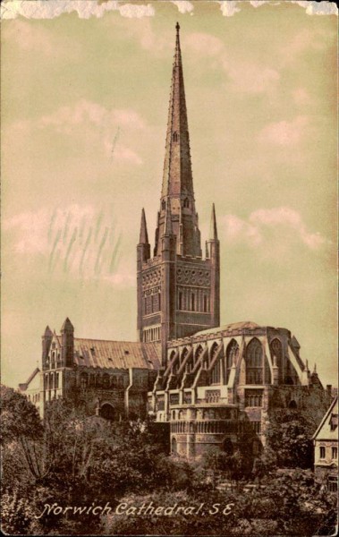 Kathedrale von Norwich Vorderseite