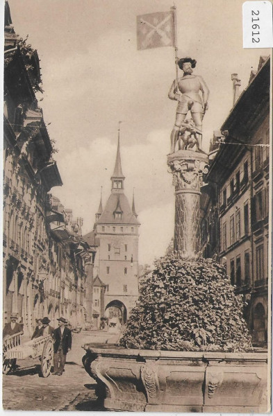 Bern - Schützenbrunnen - Leiterwagen