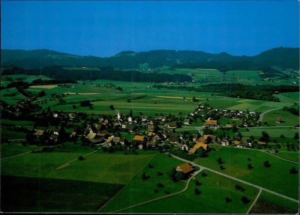 Rifferswil, Flugaufnahme Vorderseite
