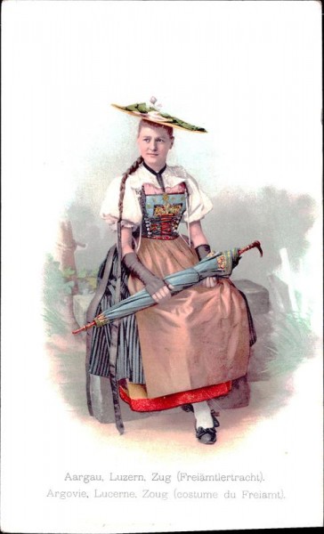 Freiämtertracht Vorderseite