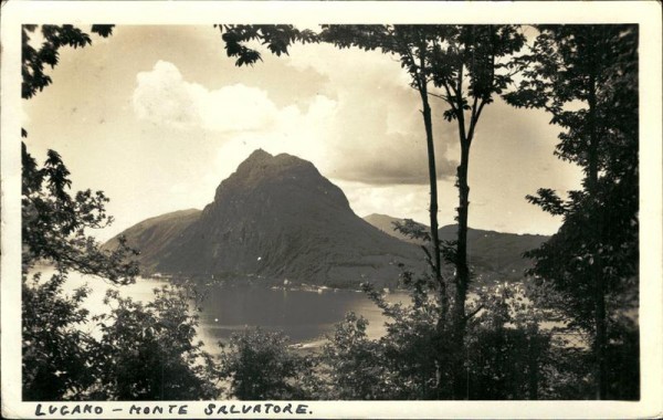Lugano - Monte San Salvatore (912 m) Vorderseite