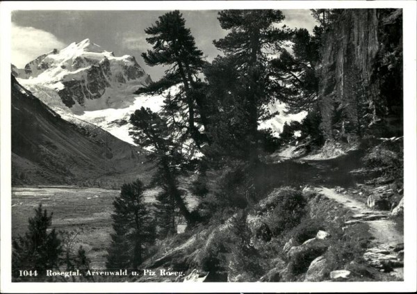 Piz Roseg (3937 m) Vorderseite