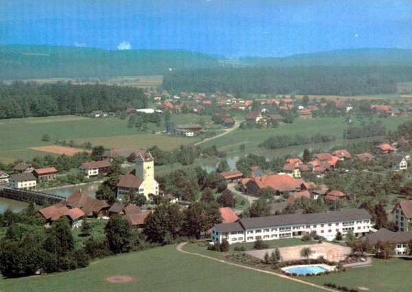 Wynigen BE, Flugaufnahme Vorderseite