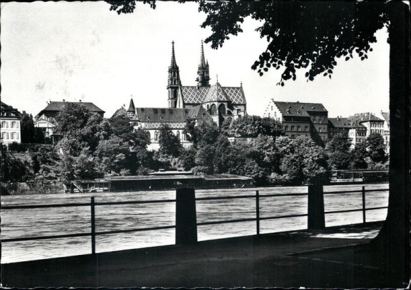 Münster mit Pfalz (Basel) Vorderseite