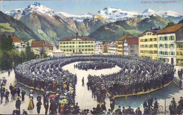 Landsgemeinde, Glarus. 1913