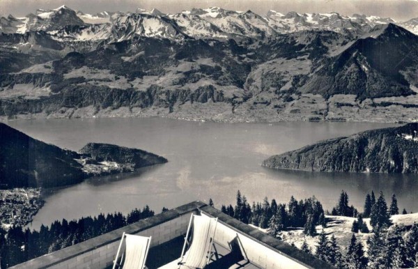 Hotel Bellevue, Rigi Kaltbad Vorderseite