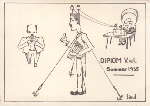Diplom V.el. Sommer 1935