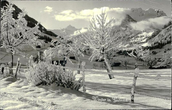 Winter in Gstaad Vorderseite