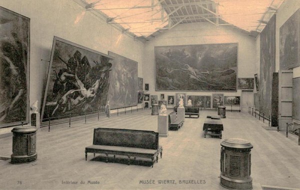 Bruxelles, Musée Wiertz Vorderseite