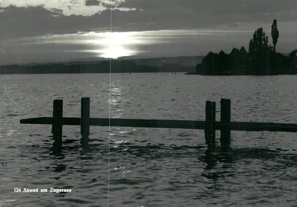 Abend am Zugersee Vorderseite