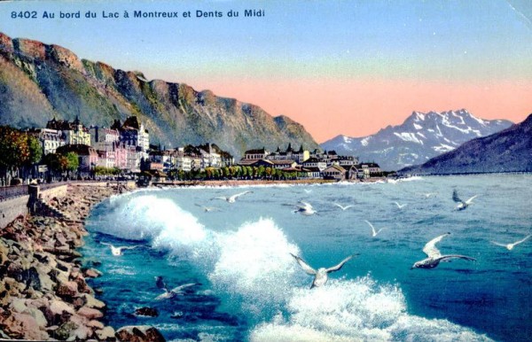 Montreux et Dents du Midi Vorderseite
