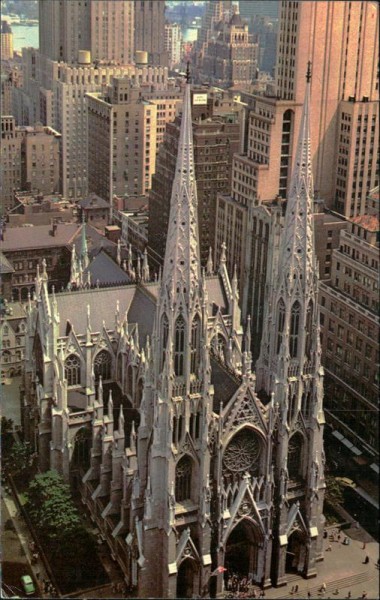 St. Partick`s Cathedral (New York) Vorderseite