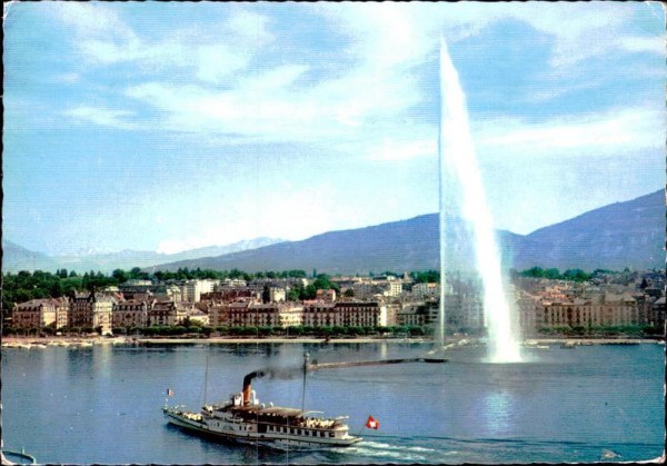 Geneve, Le Jet d'eau Vorderseite
