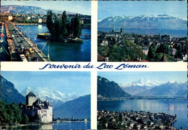 Souvenir du Lac Léman Vorderseite