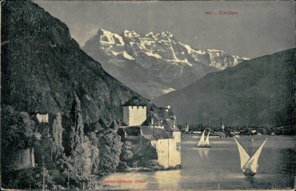 Château de Chillon Vorderseite