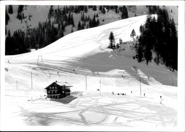 Schwyz im Winter Rückseite