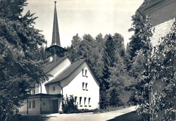 Kuranstalt Ländli, Oberägeri, Kirchlein Vorderseite