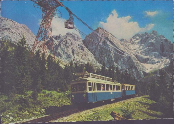 Zugspitze, Bahnen Vorderseite