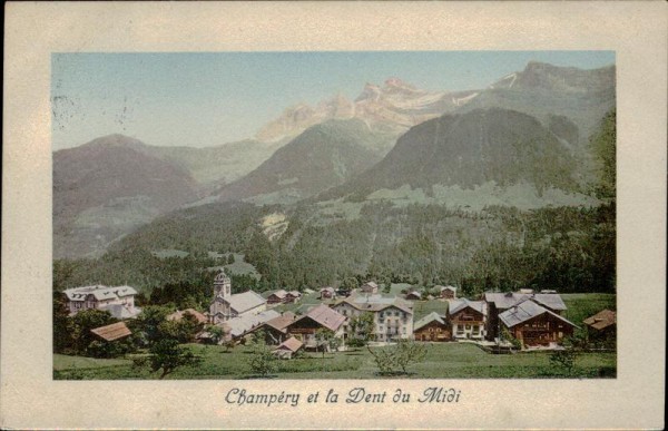 Champéry Vorderseite