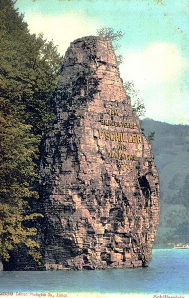 Schillerstein Vorderseite