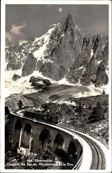 Chamonix, Chemin de fer du Montenvers Vorderseite