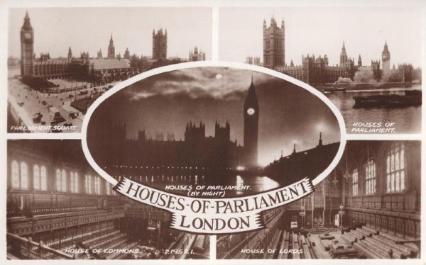Palace of Westminster Vorderseite