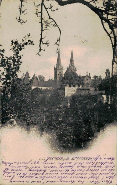 Cathédrale Saint-Nicolas de Fribourg Vorderseite