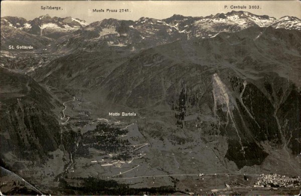 Gotthardpass Vorderseite