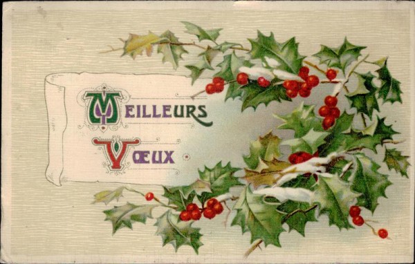 Meilleurs Voeux Vorderseite
