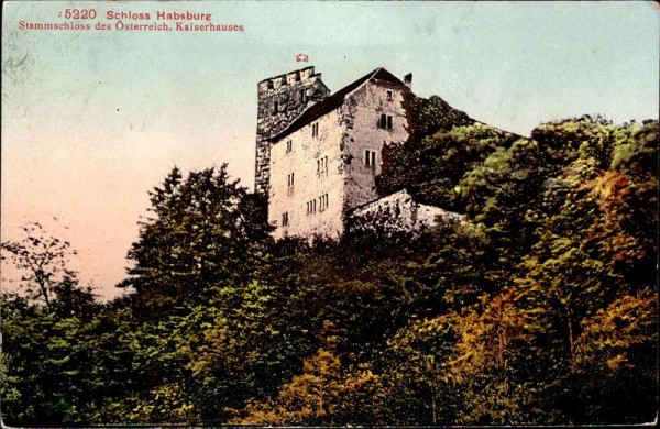 Schloss Habsburg Vorderseite
