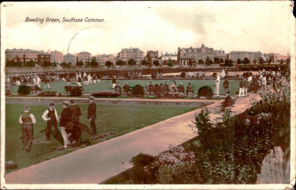 Southsea Common, Bowling green Vorderseite