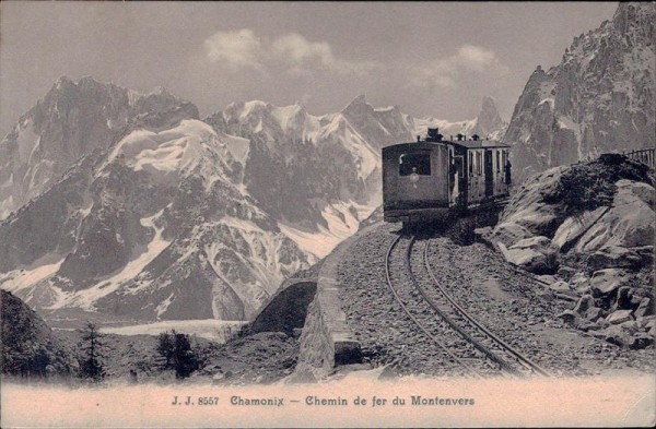 Chamonix, Chemin de fer du Montenvers Vorderseite