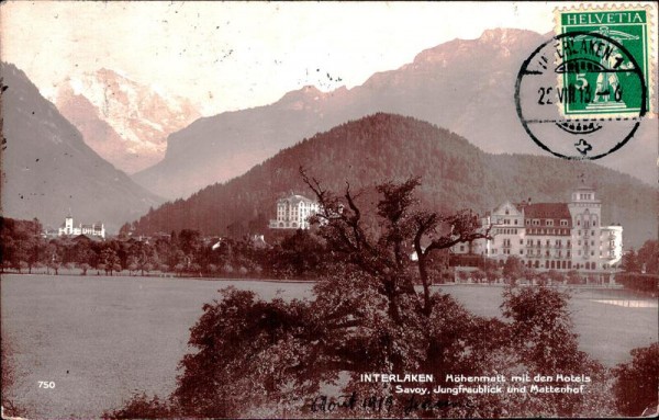 Interlaken Vorderseite