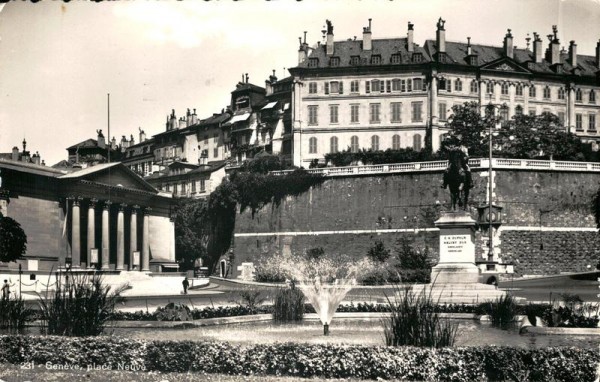 Place Neuve, Genève Vorderseite