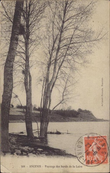 Ancenis, Paysage des bords de la Loire Vorderseite