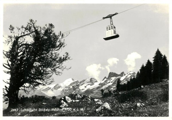 Luftseilbahn Stöckalp-Melchsee Vorderseite