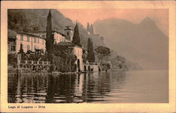 Lago di Lugano - Oria Vorderseite