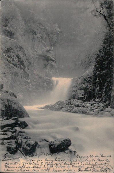 Gorges du Durnand Vorderseite