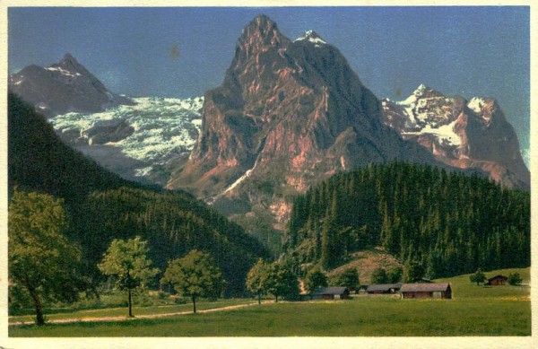 Meiringen, Rosenlaui Vorderseite
