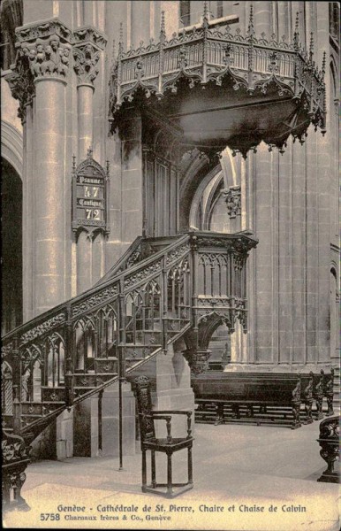 Kathedrale St. Peter (Genf) Vorderseite
