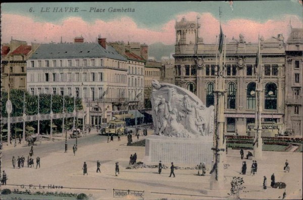 Le Havre - Place Gambetta Vorderseite