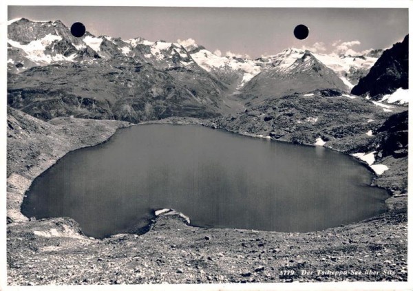 Tscheppa-See über Sils. 1946 Vorderseite