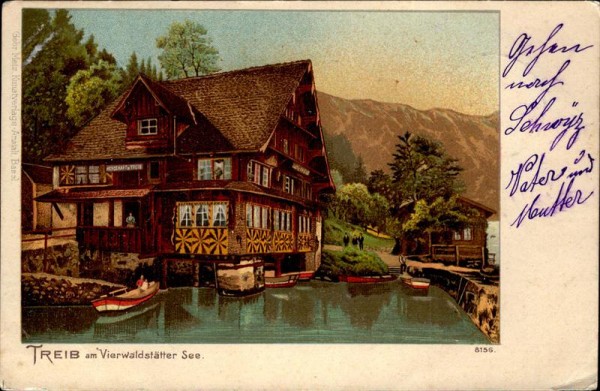 Treib am Vierwaldstättersee  Vorderseite