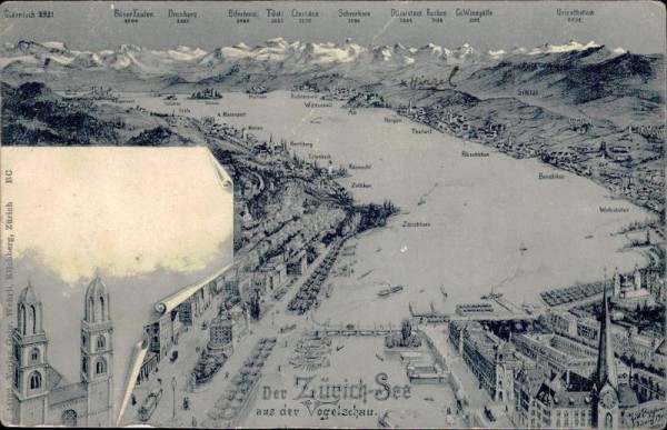 Zürichsee Vorderseite
